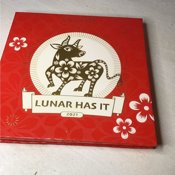 Colourpop Lunar Has It Limited Edition Lunar Year Lucky Ox eyeshadow palette New - Picture 2 of 2